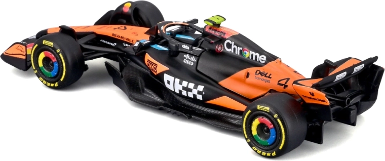 Metalowy model die-cast z gumowymi oponami