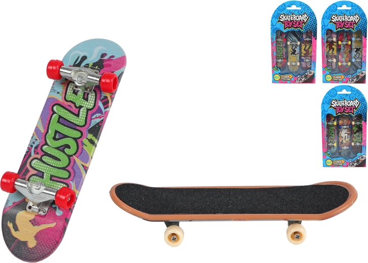 Zestaw mini fingerboardów 9,5 cm (3 szt.)