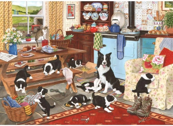 Puzzle „Kolie” 1000 elementów od House of Puzzles