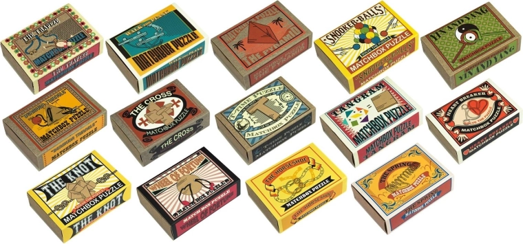 Matchbox łamigłówka kieszonkowa – 1 szt. (mix) PROFESSOR PUZZLE