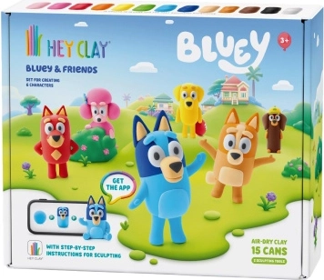 Hey Clay kreatywny zestaw Bluey