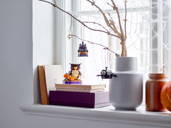 Kompaktowa dekoracja na półkę i parapet