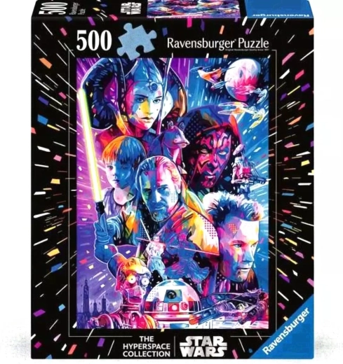 Ravensburger Puzzle Star Wars Hyperspace: Ukryte zagrożenie XXL 500 elementów