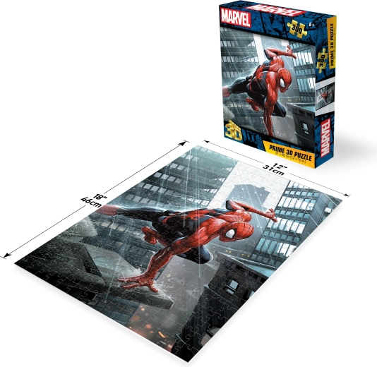 Puzzle 3D Marvel Spider-Man, 300 elementów