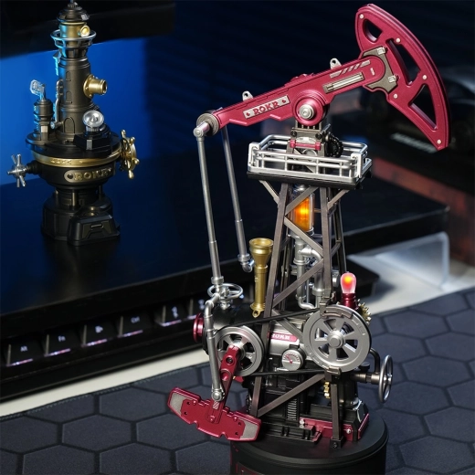 Metalowe detale i stabilna podstawa