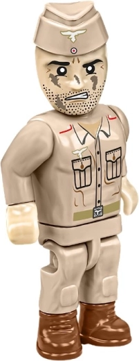 Minifigurka artylerzysty i akcesoria