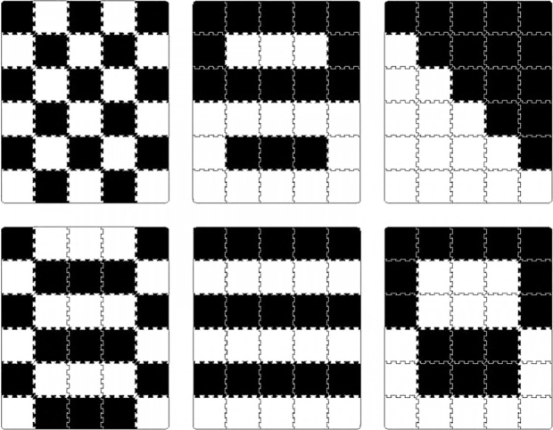 Modułowy system puzzli: ułóż ją po swojemu