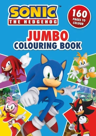 Książka z kolorowankami Sonic