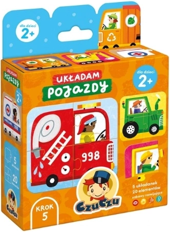 CzuCzu Układam pojazdy – puzzle dla najmłodszych