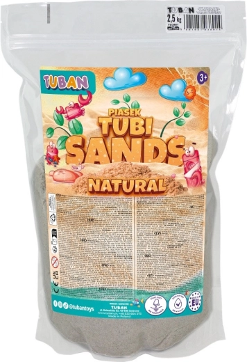 TUBI SAND naturalny piasek kinetyczny w saszetce 2,5 kg