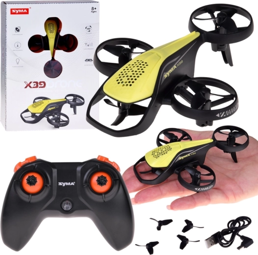 Mini dron Syma X39 z osłoną śmigieł i akrobatycznymi trikami