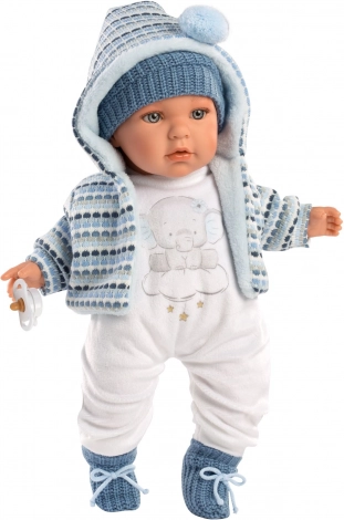 Realistyczna lalka Baby Enzo z dźwiękami
