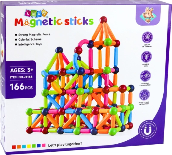 Duże opakowanie 166 elementów