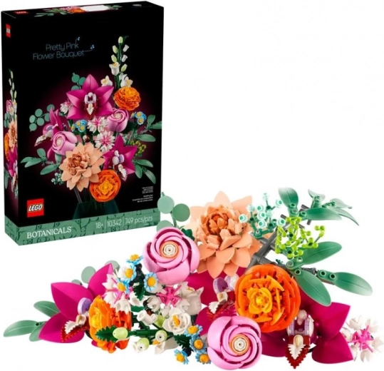 LEGO Botanicals różowy bukiet