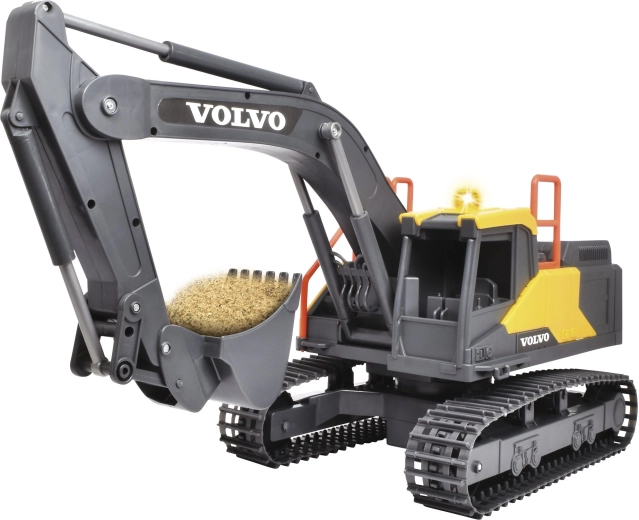 RC koparka VOLVO ze światłem i dźwiękiem
