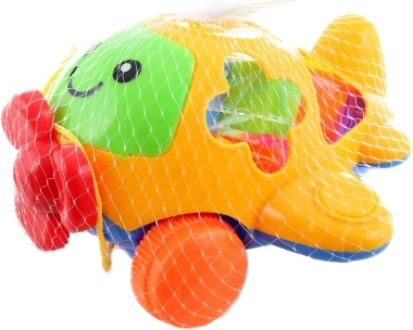 Sorter samolot – plastikowa zabawka dla dzieci od 3 lat