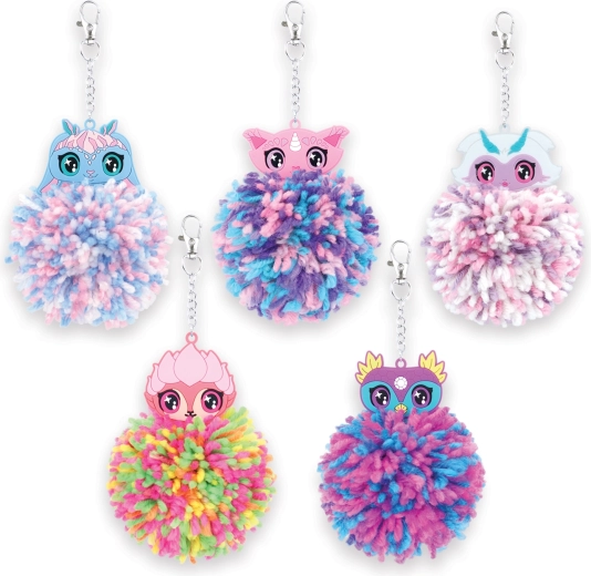 Urocze breloki do kluczy i plecaków