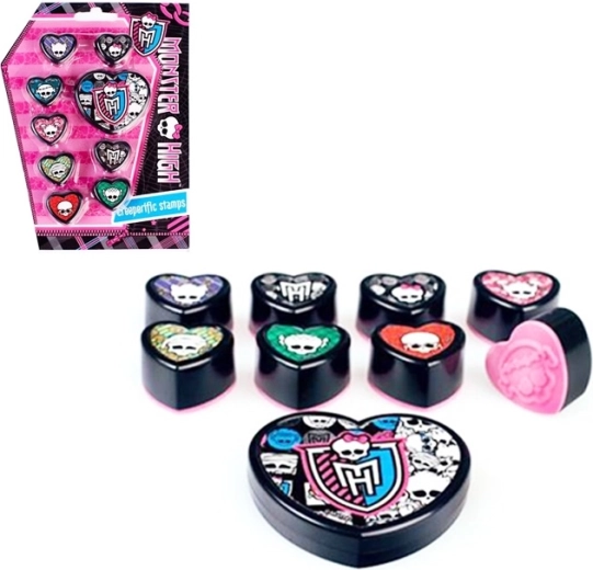 Zestaw stempli Monster High