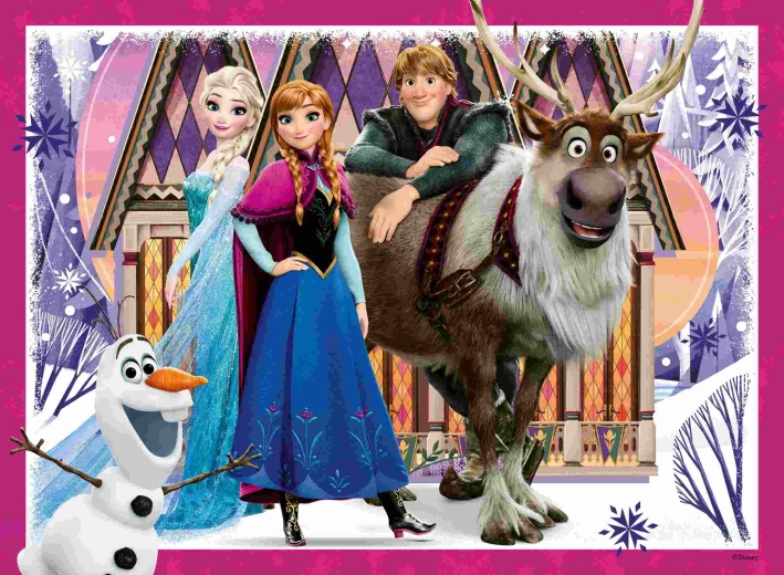 Puzzle Ravensburger Disney Kraina lodu, 100 elementów
