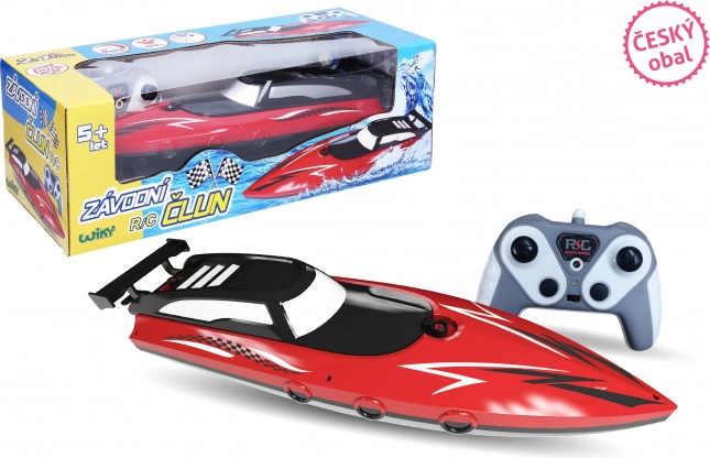 RC wyścigowy ślizgacz 33 cm z czeskim opakowaniem