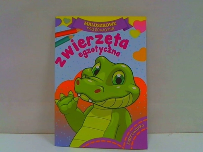 Malowanie dla maluszków – zwierzęta egzotyczne
