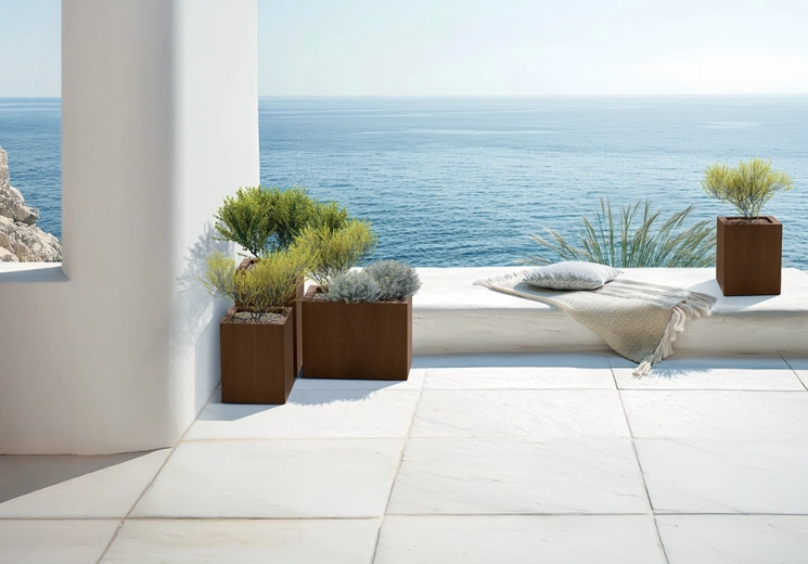 Nowoczesny wygląd na tarasy i do wnętrz