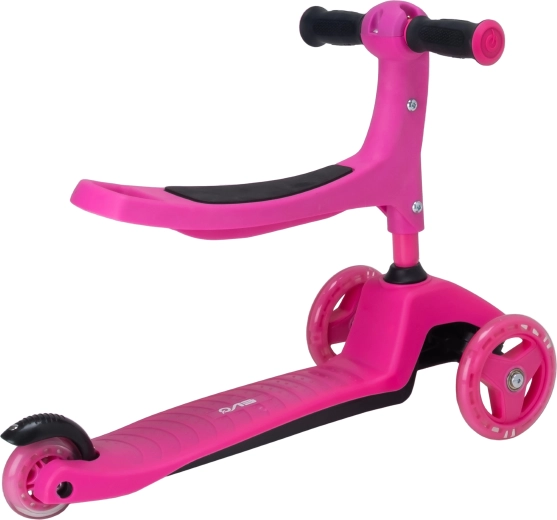 2w1: jeździk i trójkołowa hulajnoga