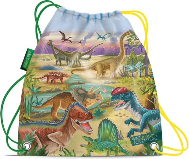 Worek ze sznurkiem na plecy na kapcie Jurassic Adventure