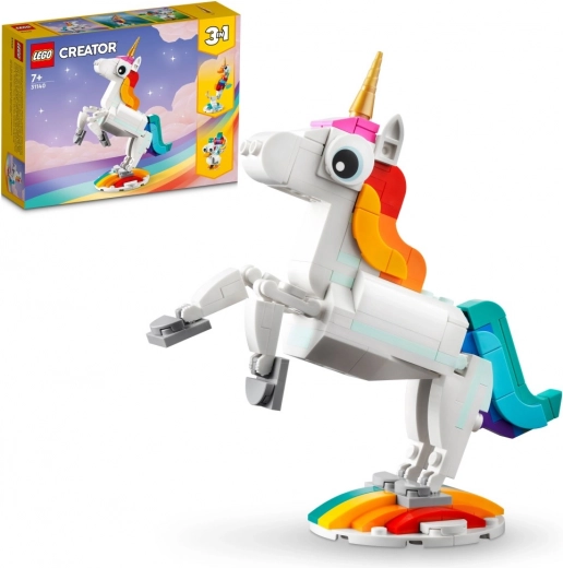 Lego Creator 3 w 1 magiczny jednorożec