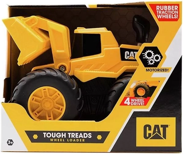 Terenowa koparka CAT 4x4 ze światłami i dźwignią sterującą 19 cm