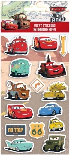 Diakakis wypukłe (3D) naklejki Cars