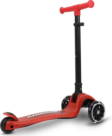 Stabilna trójkołowa konstrukcja i bezpieczne hamowanie