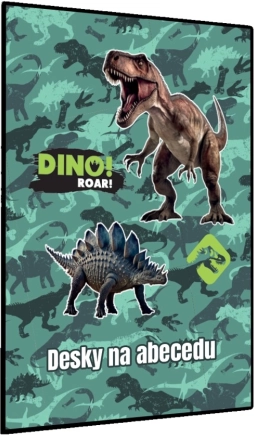 Tablice z alfabetem Dinozaur