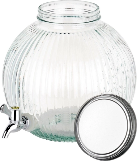 Szeroki otwór i zakręcana pokrywka