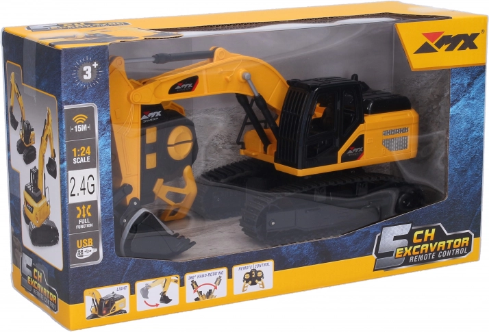 Koparka RC na zdalne sterowanie 26 cm