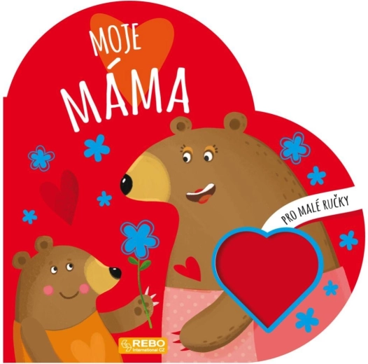 Książeczka Moja mama dla dzieci 12m+, 20 × 20 cm