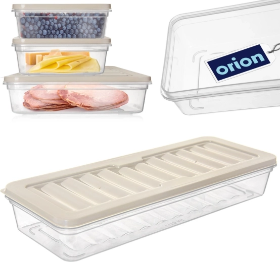 Szczelna pokrywka i pofalowane dno dla świeżości