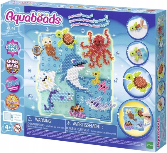 Aquabeads oceanarium – kreatywny zestaw koralików do podwodnych scen