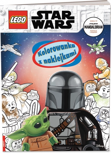 LEGO Star Wars kolorowanki z naklejkami