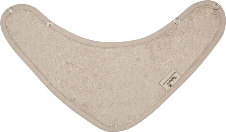 Timboo bandana śliniaczek feather grey