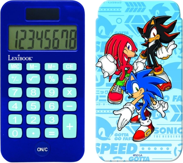 Lexibook kieszonkowy kalkulator SONIC dla dzieci