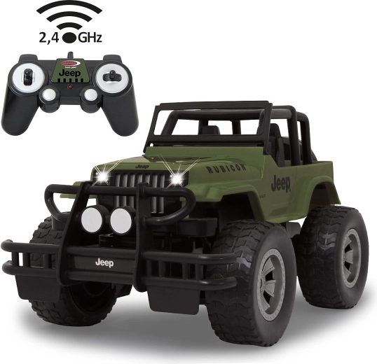 Samochód RC Jeep Wrangler Rubicon 1:14 oliwkowozielony