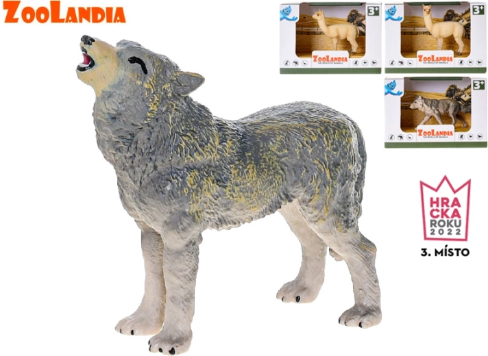 Zoolandia plastikowa figurka lamy – zwierzątko do ZOO