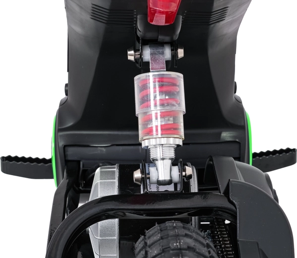 Zawieszenie i koła terenowe dla pewności prowadzenia