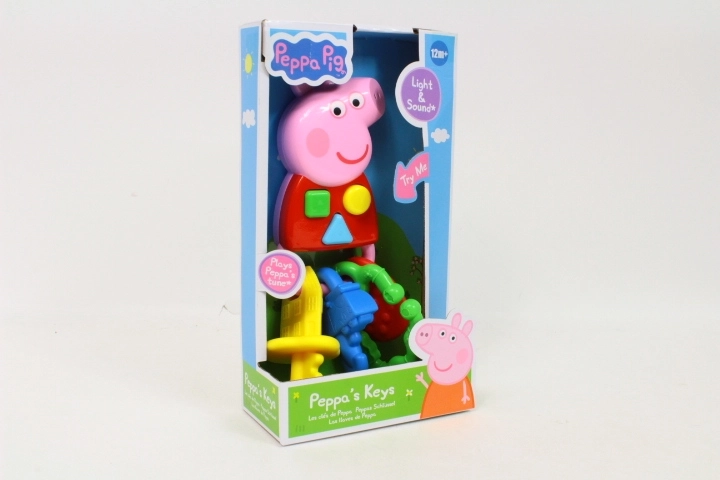 Kluczyki dźwiękowe Peppa Pig - 1 sztuka