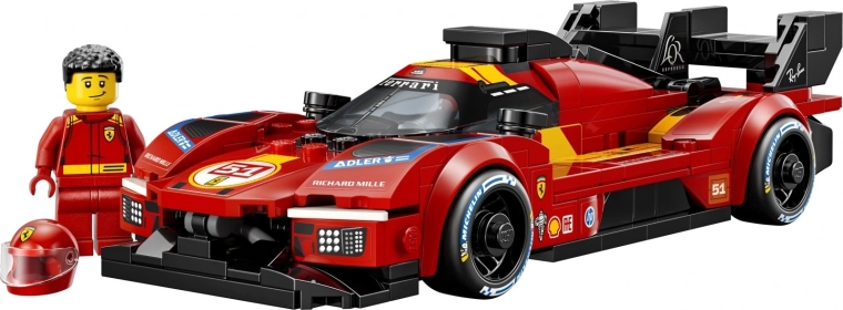 Autentyczne wyścigowe detale Ferrari 499P