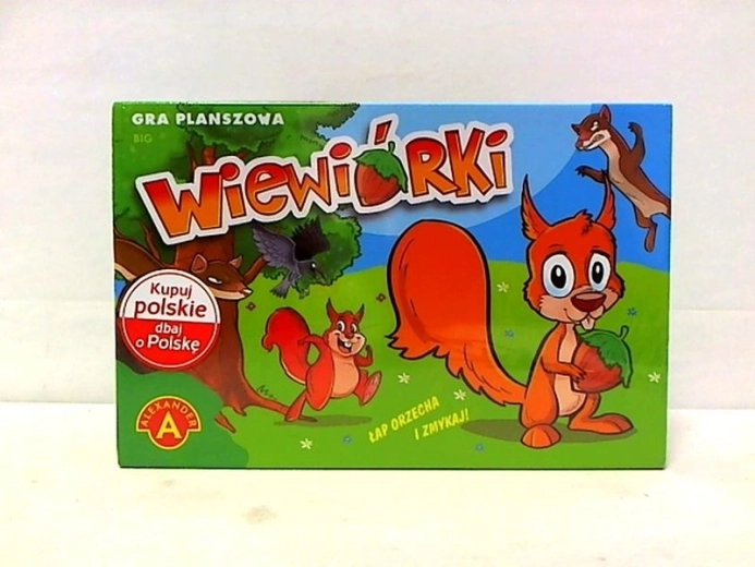 Wiewiórki – gra planszowa (duża wersja)