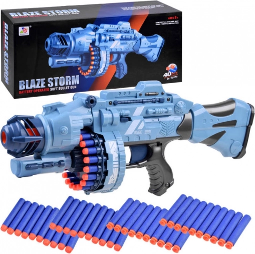 Duża zabawka Blaster z 40 piankowymi nabojami