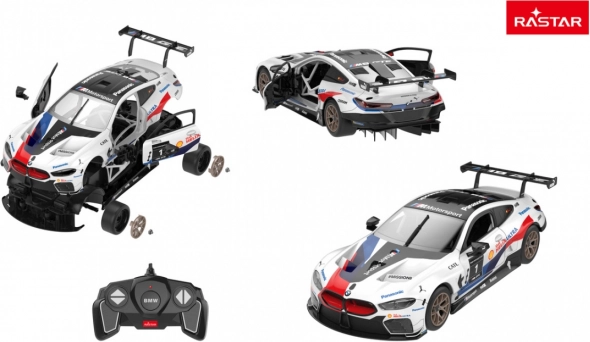 Samochód R/C BMW M8 GTE 1:18 RASTAR
