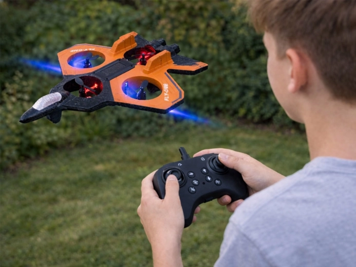 Oświetlenie LED i akrobacje 360°